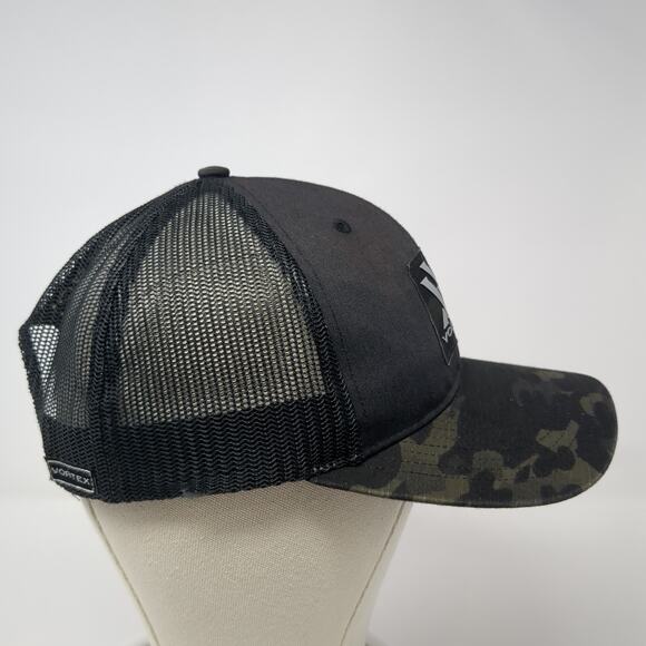 Vortex Snapback Trucker Hat Multicolor One Size Adjustable Mesh Back Camouflage - Picture 5 of 10